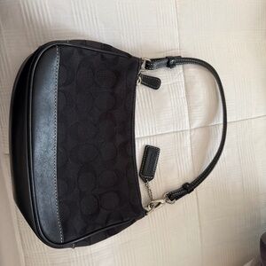 Black coach bag